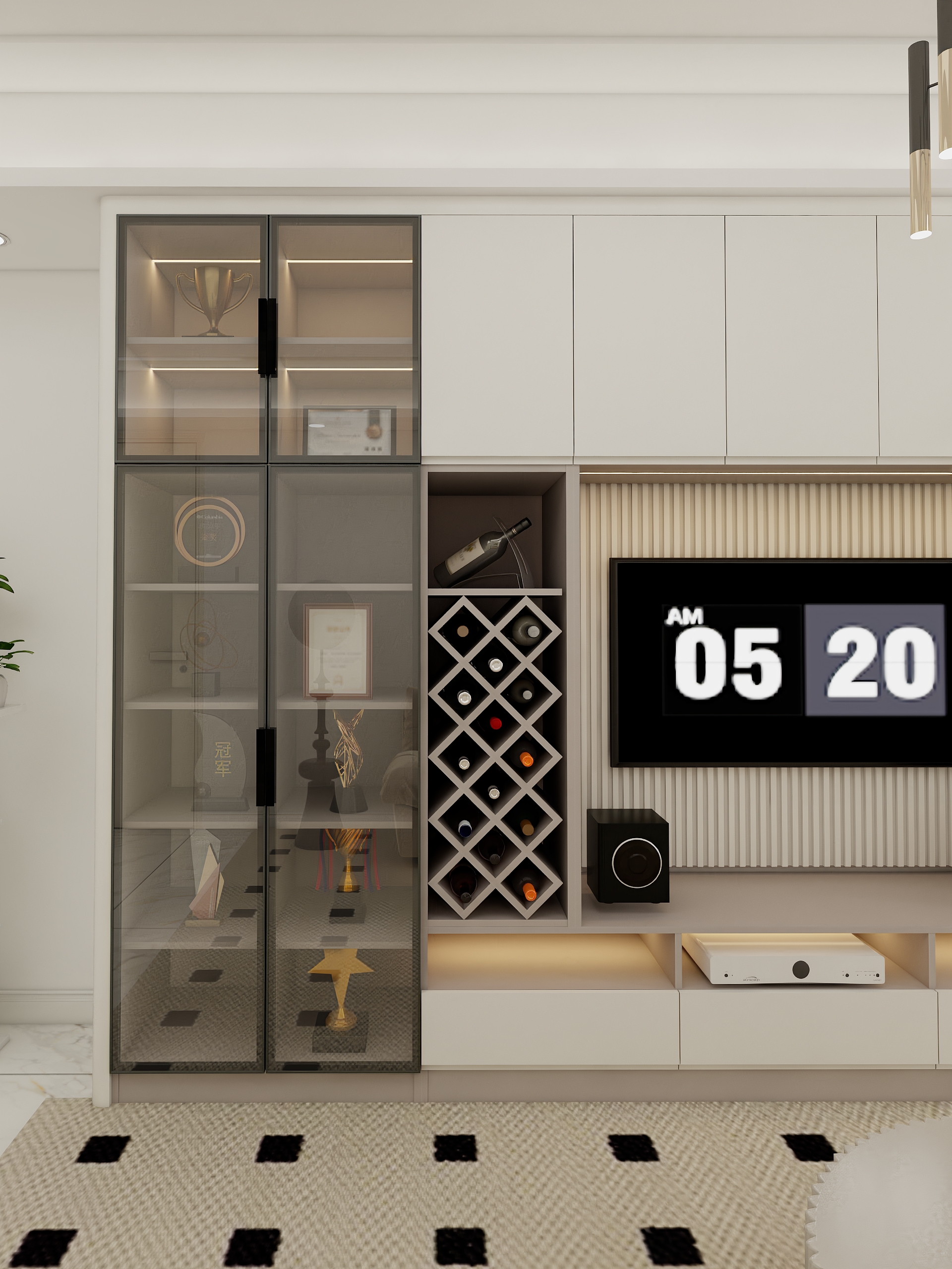 Tv console001-Extreme Space Furnishings