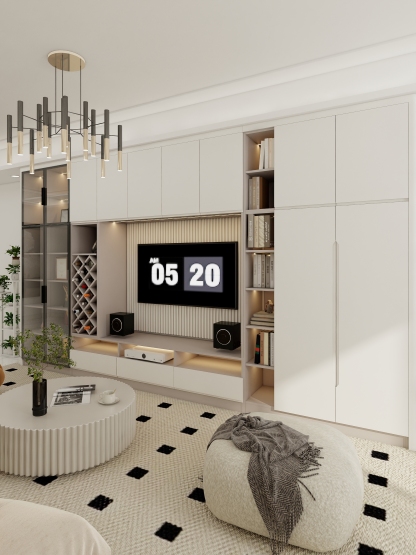 Tv console001-Extreme Space Furnishings