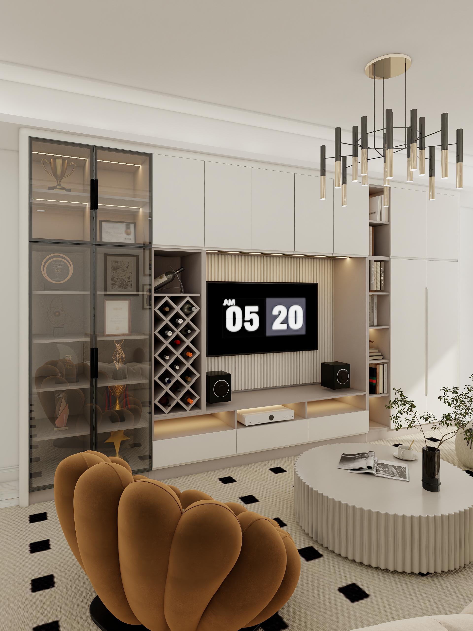 Tv console001-Extreme Space Furnishings