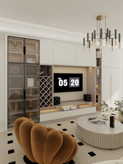 Tv console001-Extreme Space Furnishings