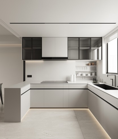 Kitchen cabinets case003-Extreme Space Furnishings