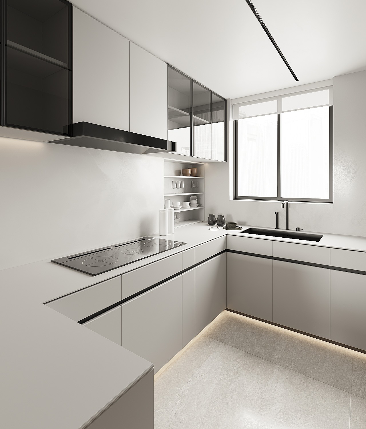 Kitchen cabinets case003-Extreme Space Furnishings