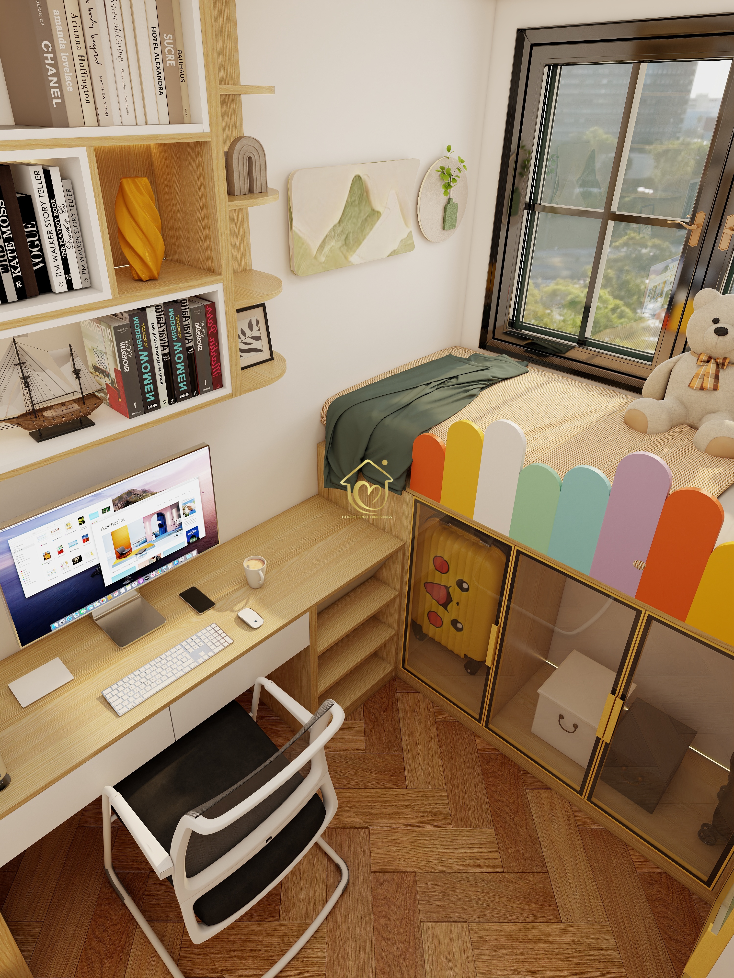 Children's room0008-Extreme Space Furnishings