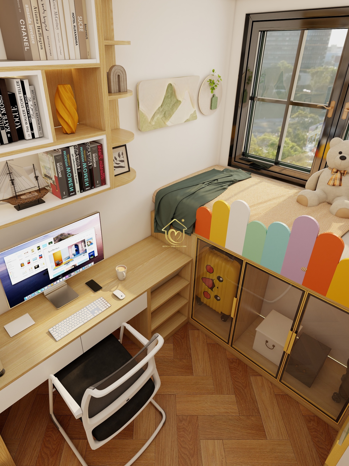 Children's room0008-Extreme Space Furnishings