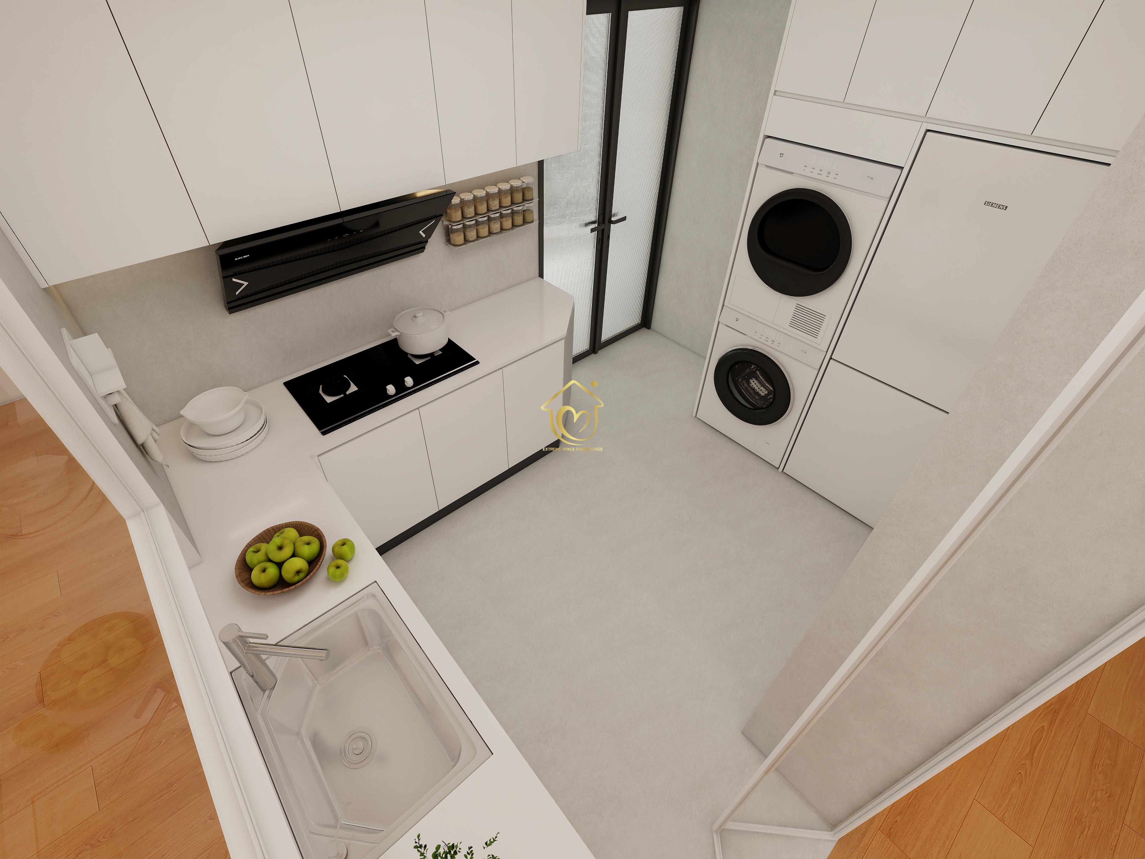 Kitchen cabinets case0015