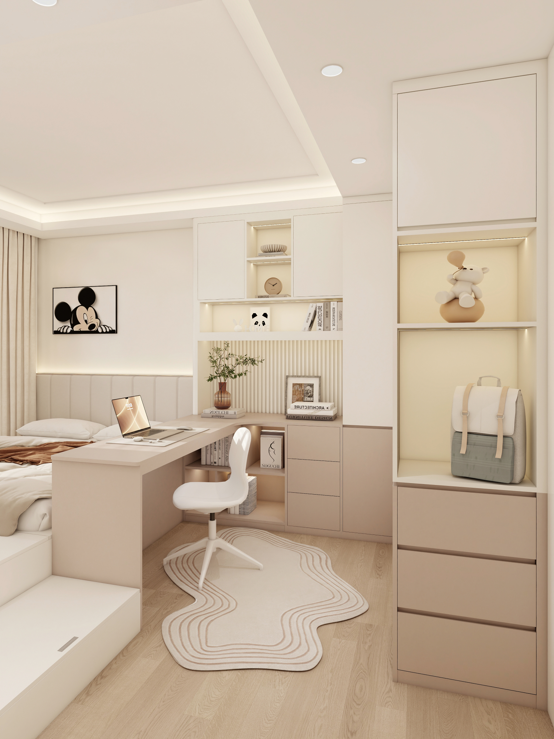 Singapoor-3-Room New Flat-Design Case 1: Log Style-Extreme Space Furnishings