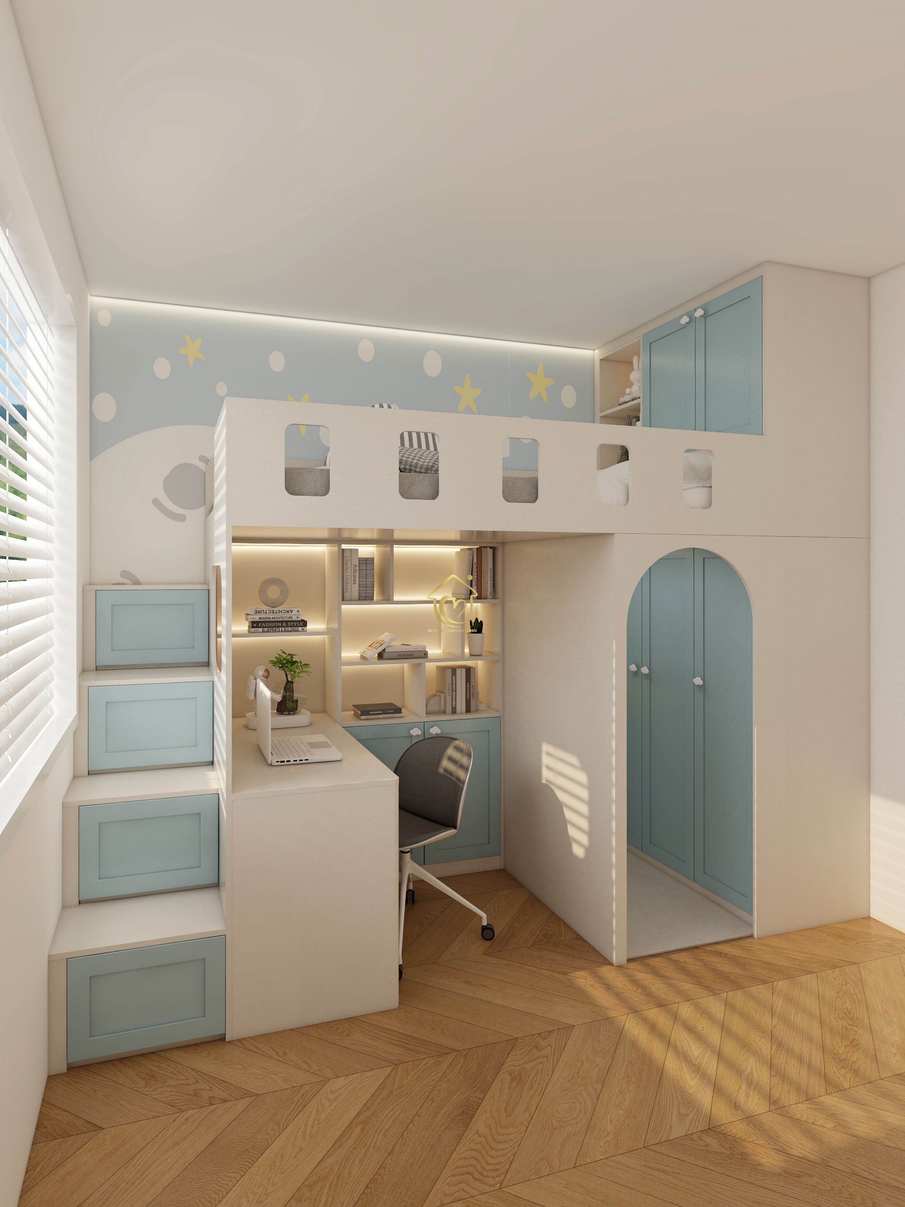 Children's room0009-Extreme Space Furnishings