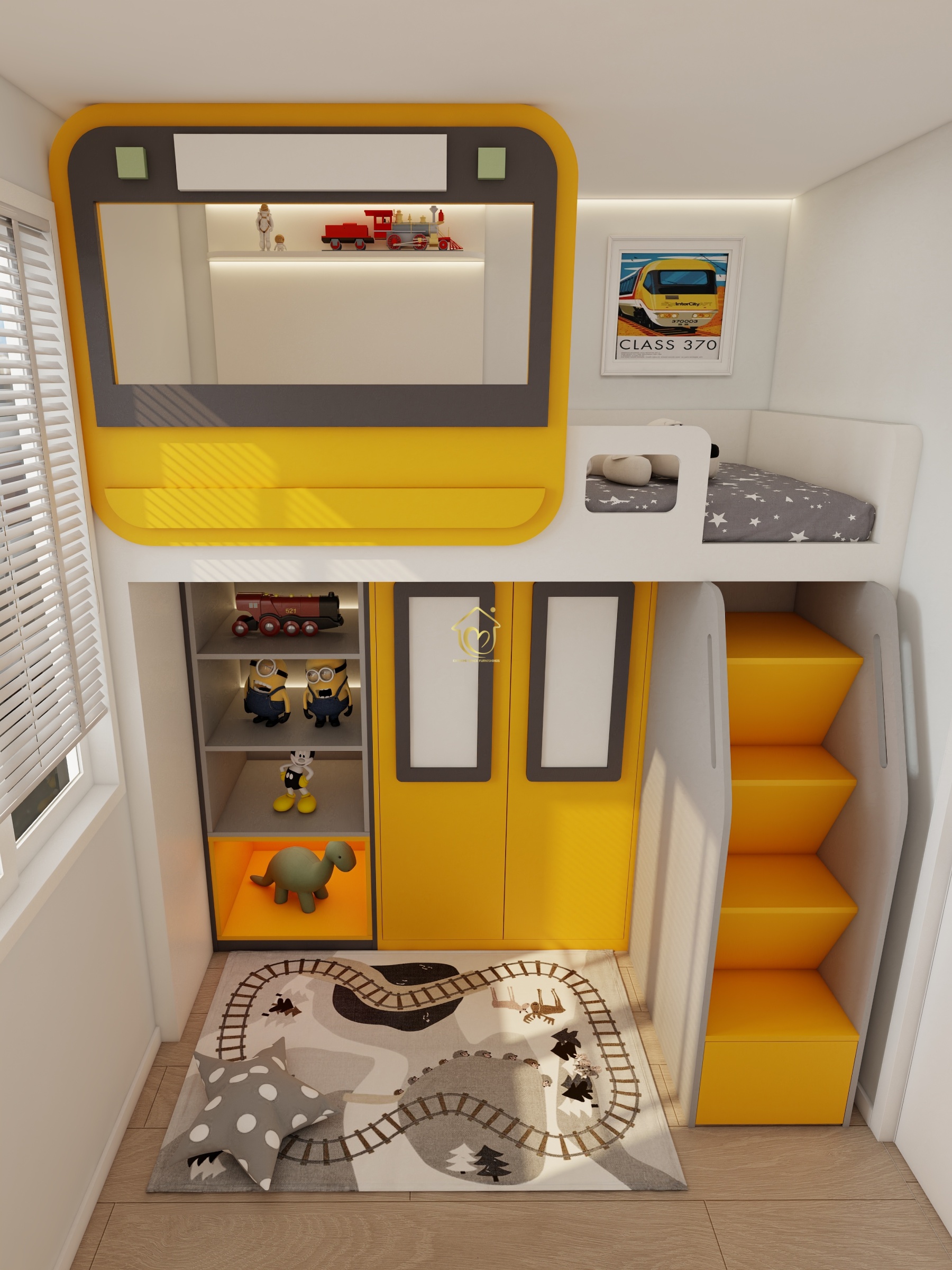 Children's room0010-Extreme Space Furnishings