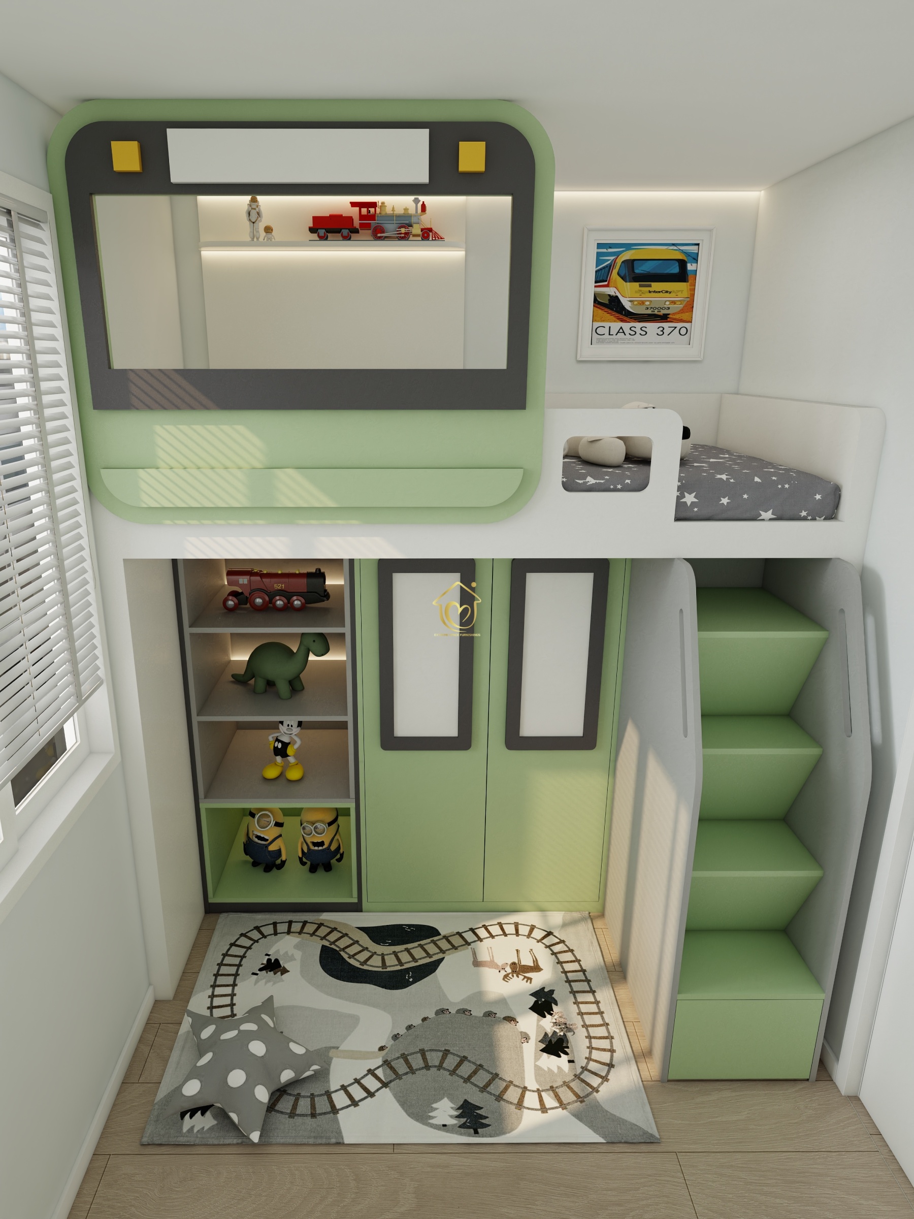 Children's room0011-Extreme Space Furnishings