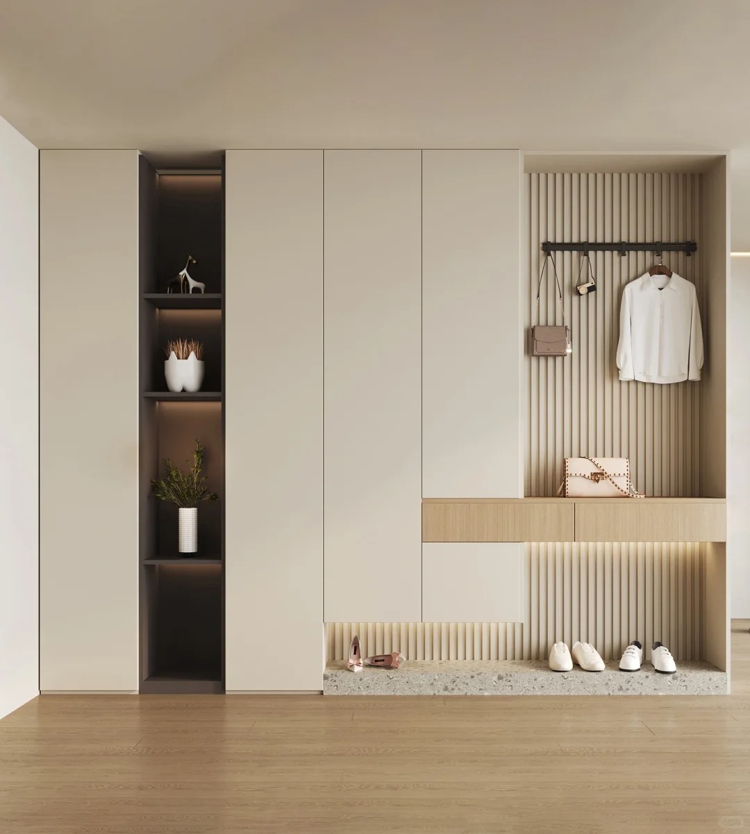 Shoe cupboard002-Extreme Space Furnishings