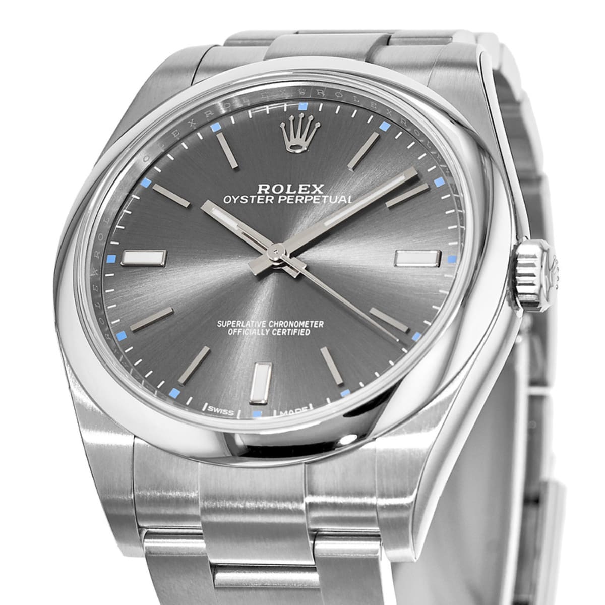 롤렉스 오이스터 퍼페츄얼 시리즈 m114300-0001 시계