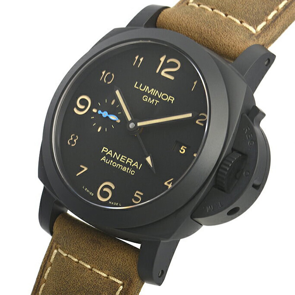 루미노르 1950 쓰리 데이즈 GMT 오토매틱 세라미카 PAM01441 44mm 시계