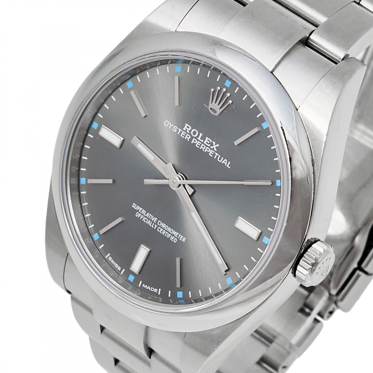 롤렉스 오이스터 퍼페츄얼 시리즈 m114300-0001 시계