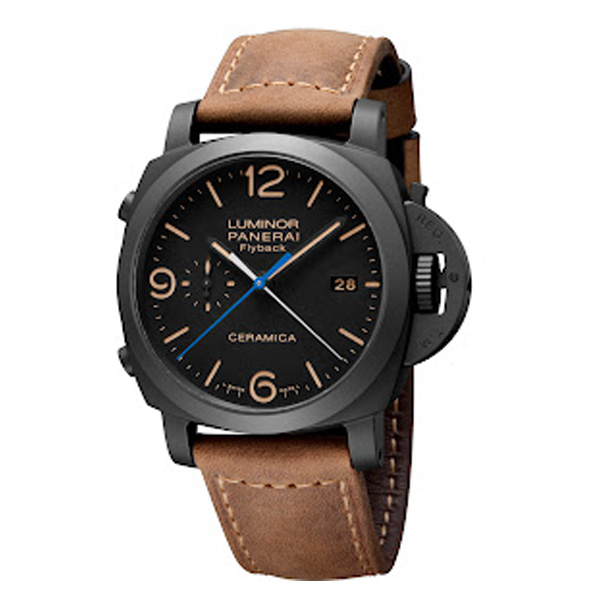 루미노르 1950 쓰리 데이즈 크로노 플라이백 오토매틱 Cheramica PAM00580 44mm