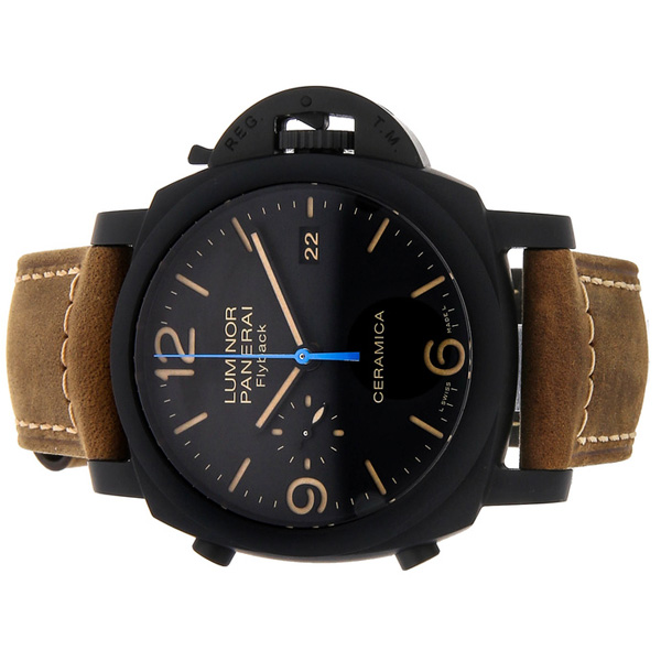 루미노르 1950 쓰리 데이즈 크로노 플라이백 오토매틱 Cheramica PAM00580 44mm