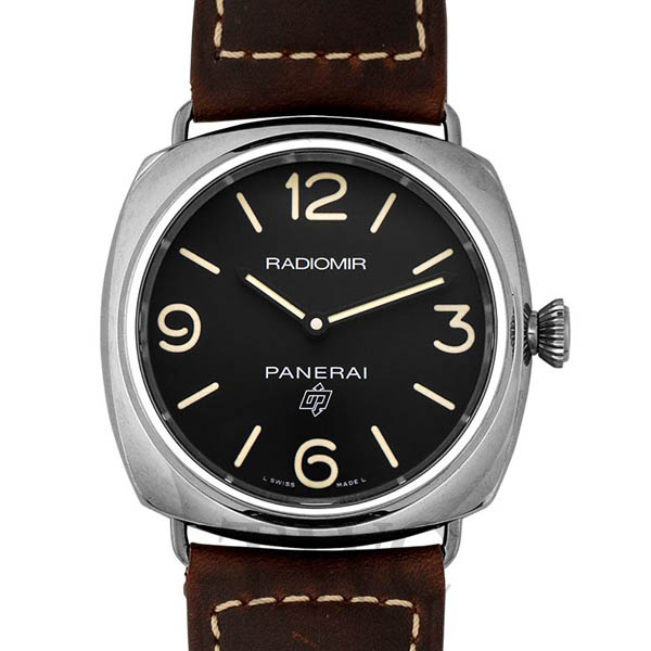 Radiomir 베이스 쓰리 데이즈 Acciaio PAM00753 45mm 시계