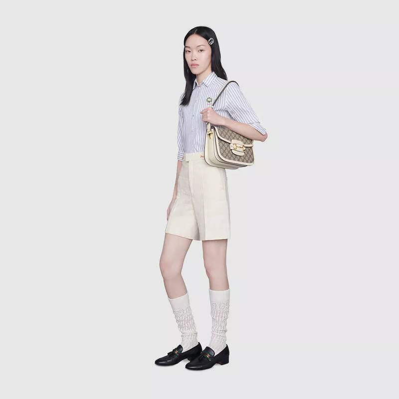 GUCCI 홀스빗 1955 시리즈 스몰 숄더백
