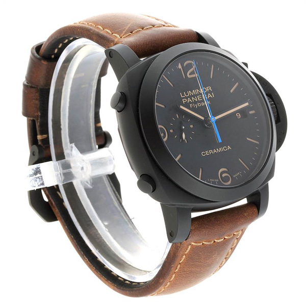 루미노르 1950 쓰리 데이즈 크로노 플라이백 오토매틱 Cheramica PAM00580 44mm