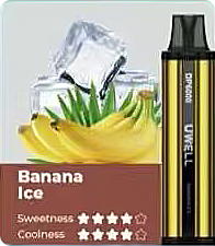UWELL DP6000 Banana Ice Disposable (1pcs)-AUVAPING