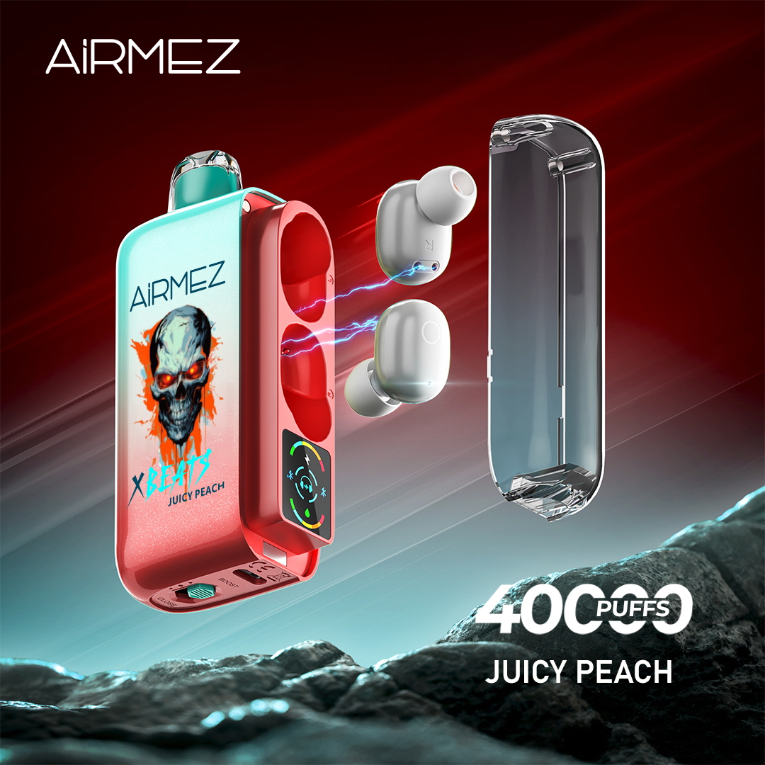 AIRMEZ XBEATS 40000 Juicy Peach Disposable (1pcs)