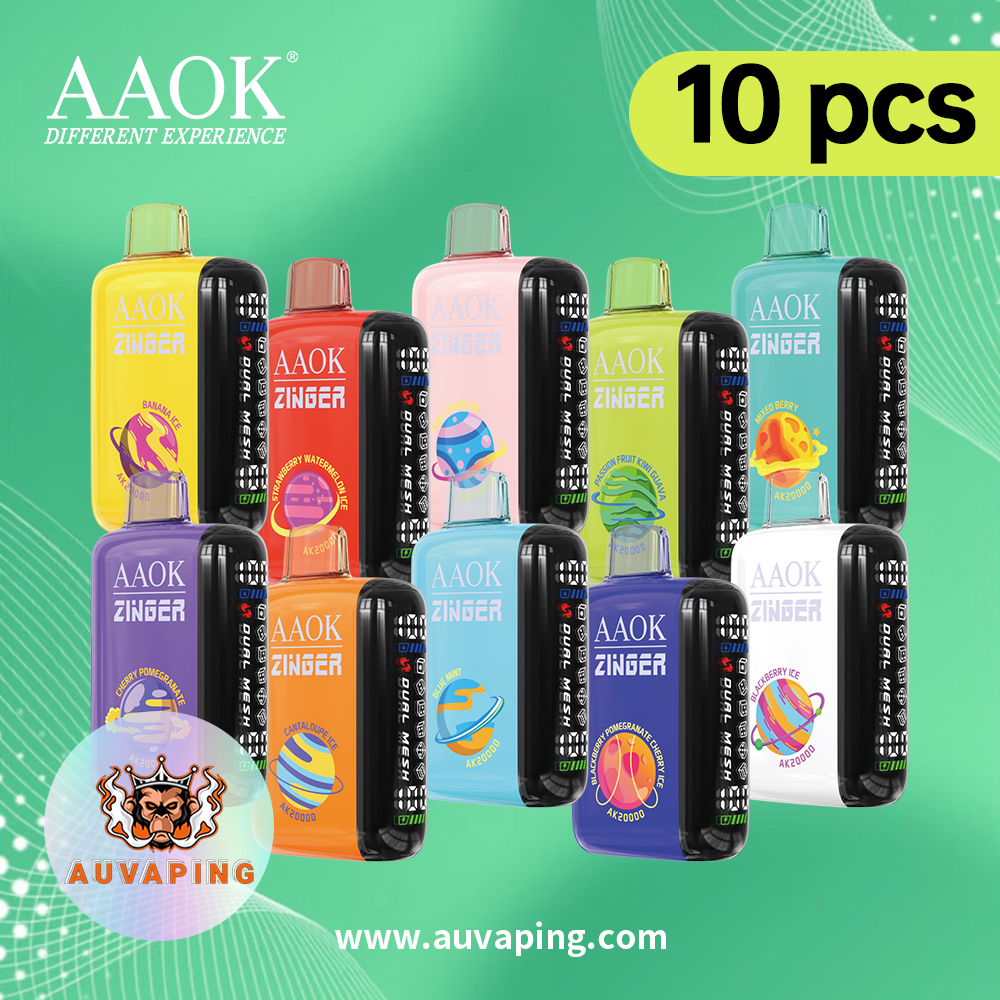AAOK 20K Packages 10pcs (Mix Flavors)