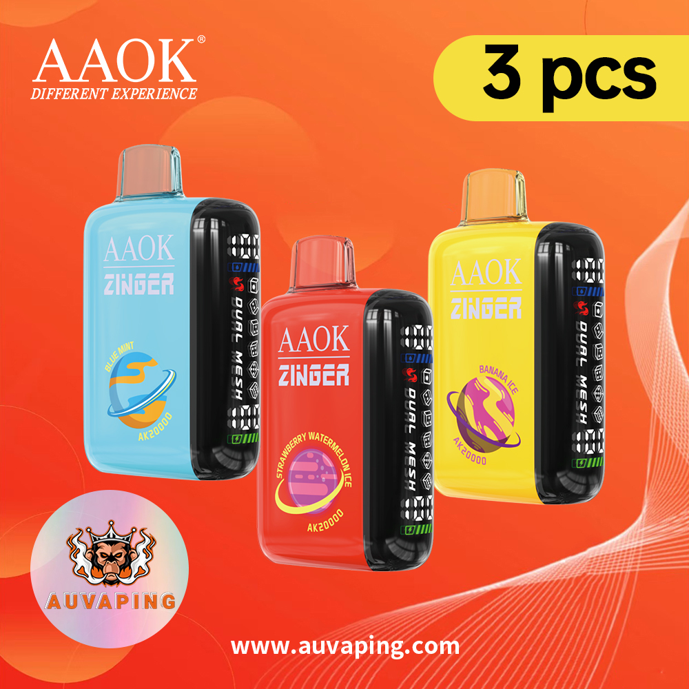 AAOK 20K Packages 3pcs (Mix Flavors)