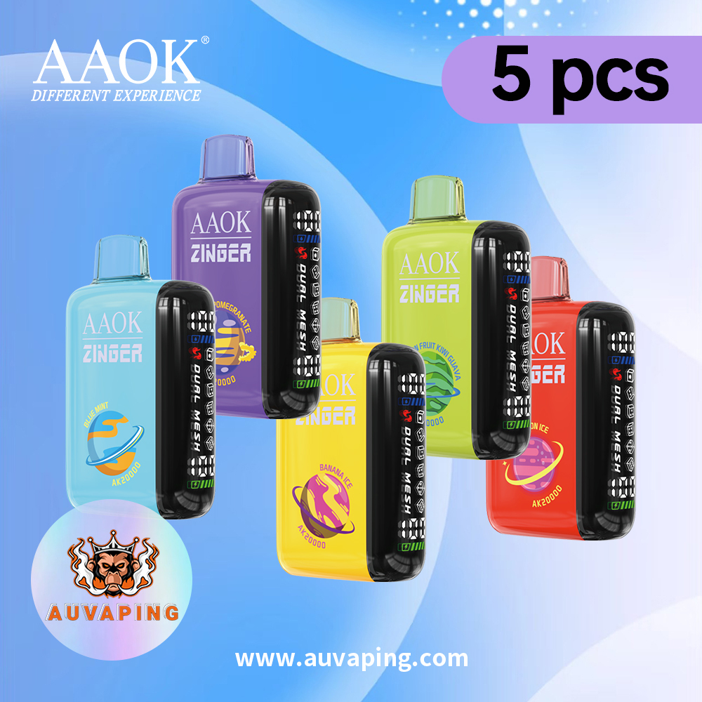 AAOK 20K Packages 5pcs (Mix Flavors)