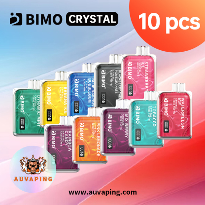 BIMO CRYSTAL Packages 10pcs (Mix Flavors)