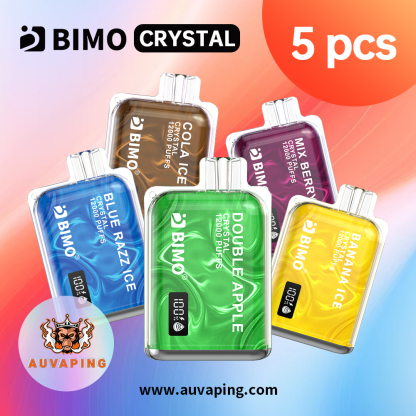 BIMO CRYSTAL Packages 5pcs (Mix Flavors)