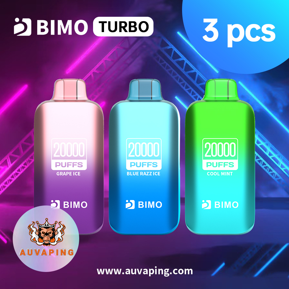 BIMO TURBO Packages 3pcs (Mix Flavors)