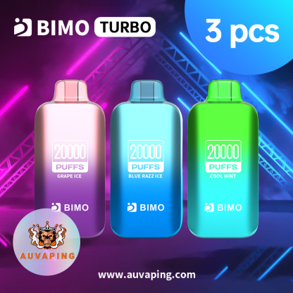 BIMO TURBO Packages 3pcs (Mix Flavors)