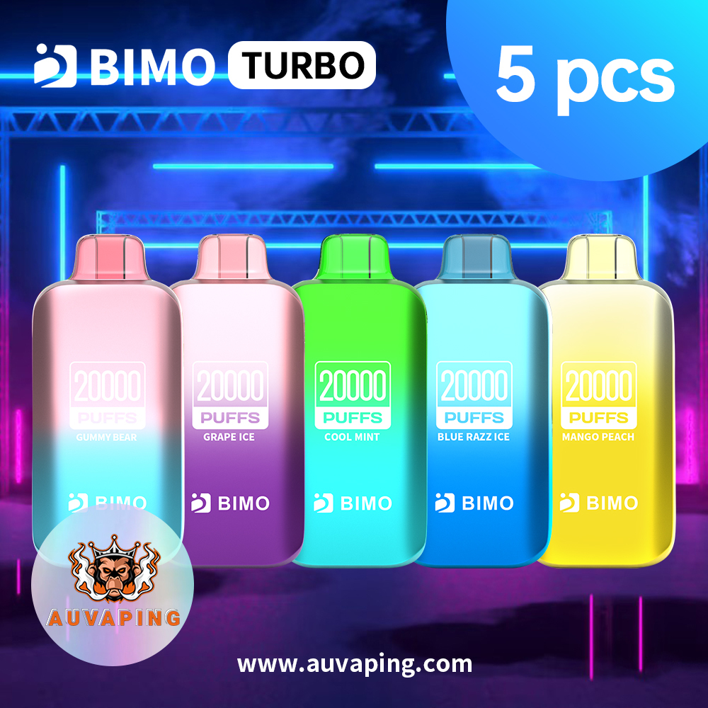 BIMO TURBO Packages 5pcs (Mix Flavors)