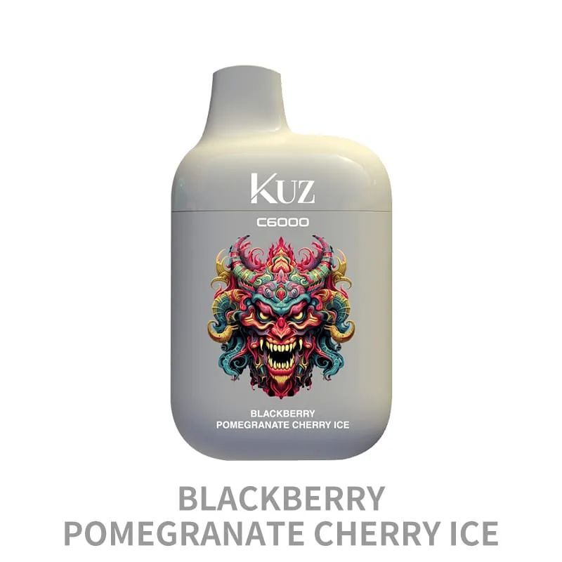 KUZ C6000 Blackberry Pomegranate Cherry Ice Disposable (1pcs)