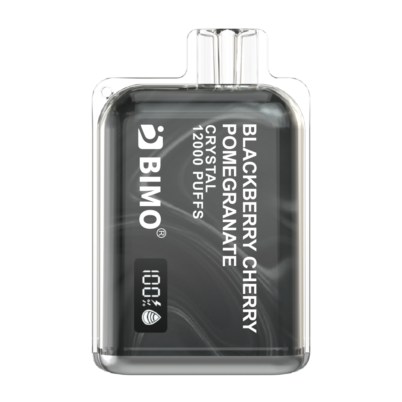 BIMO Crystal 12000 Blackberry Cherry Pomegranate Disposable (1pcs)