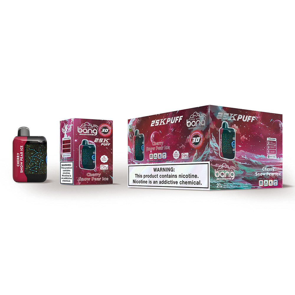 BANG STARRY 25000 Cherry Snow Pear Ice Disposable (1pcs)