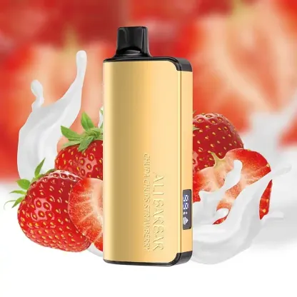 ALIBARBAR INGOT 9000 Chupa Chups Strawberry Disposable (1pcs)