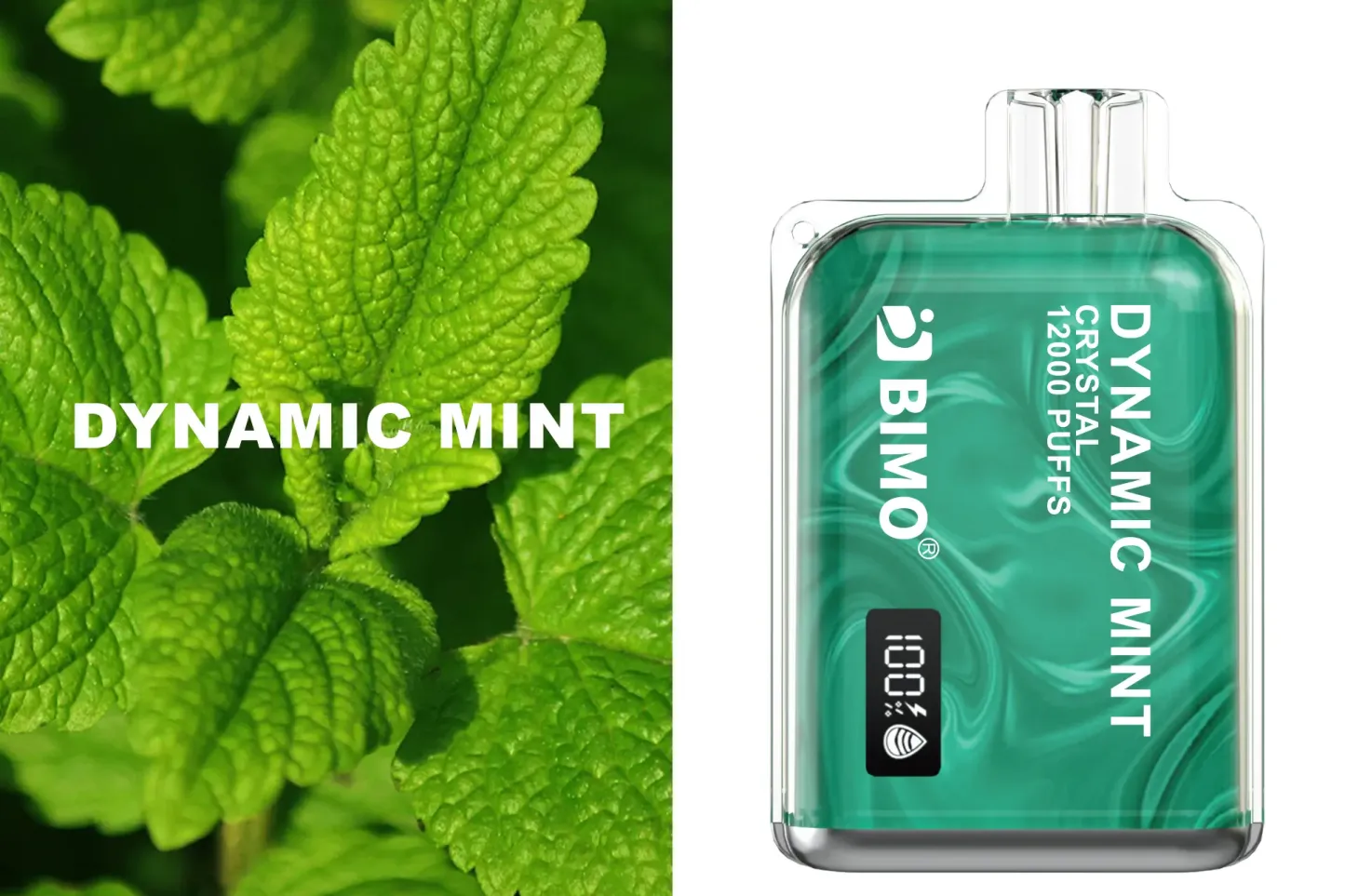 BIMO Crystal 12000 Dynamic Mint Disposable (1pcs)