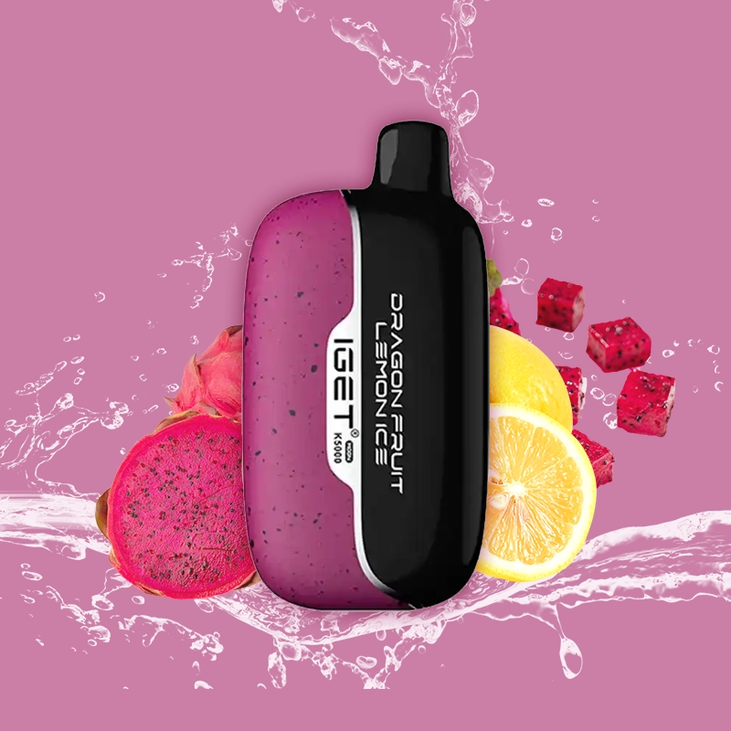 IGET MOON 5000 Dragon Fruit Lemon Ice Disposable (1pcs)