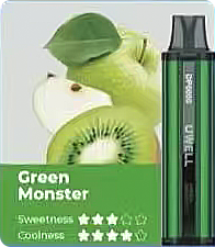 UWELL DP6000 Green Monster Disposable (1pcs)-AUVAPING