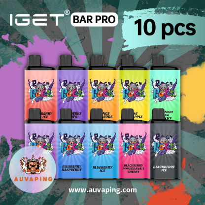 IGET BAR PRO Packages 10pcs（Mix Flavor）