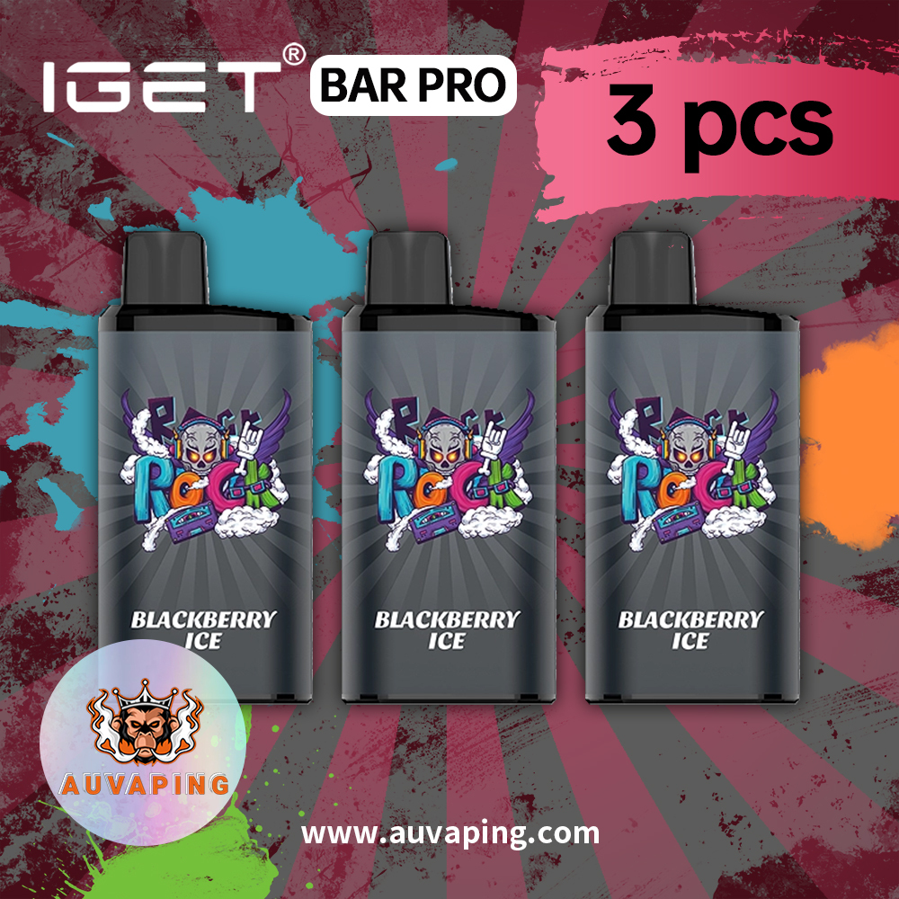 IGET BAR PRO Packages 3pcs/5pcs/10pcs(Single Flavor)