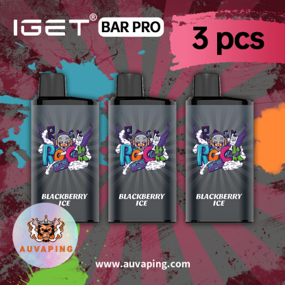 IGET BAR PRO Packages 3pcs/5pcs/10pcs（Single Flavor）