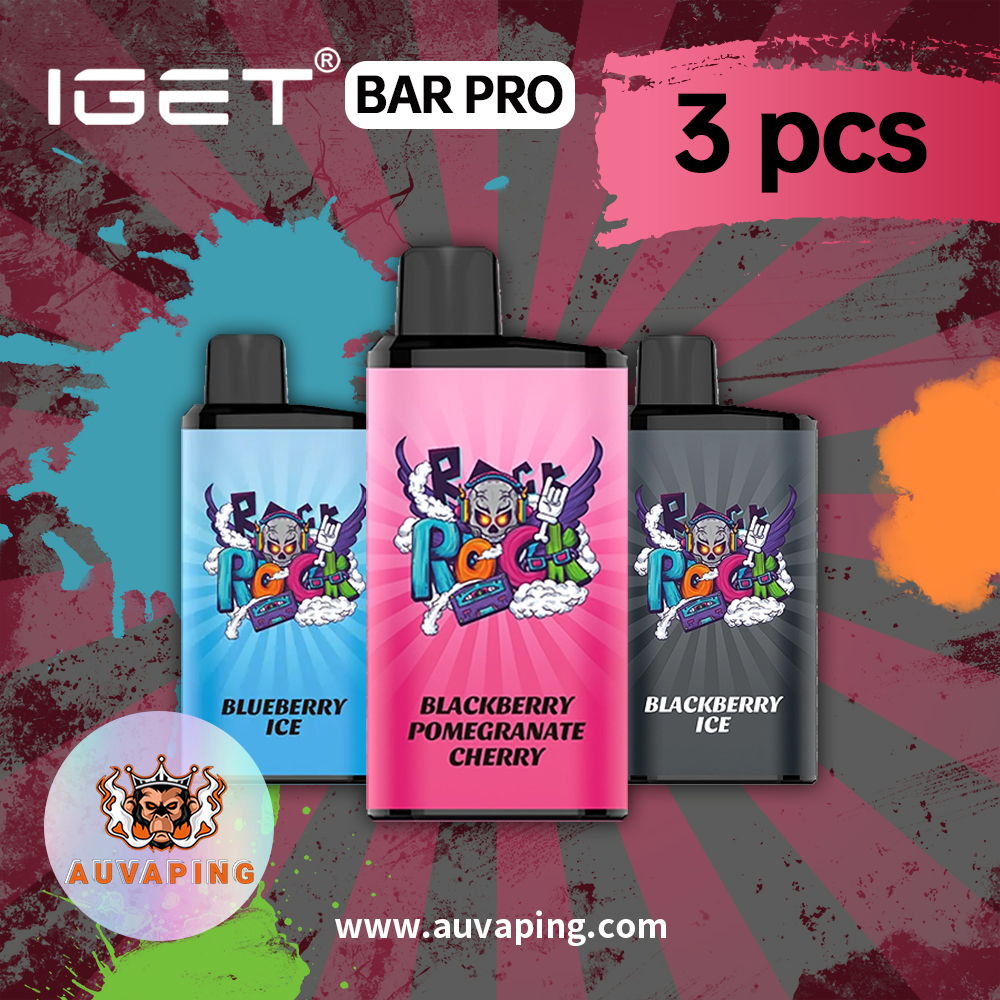 IGET BAR PRO Packages 3pcs (Mix Flavors)