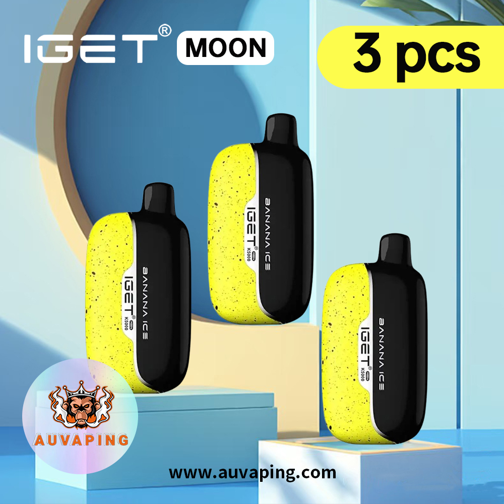 IGET MOON Packages 3pcs/5pcs/10pcs(Single Flavor)