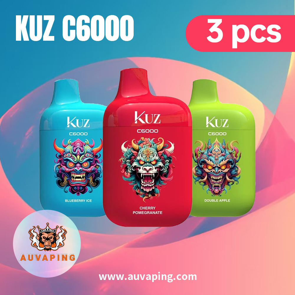 KUZ C6000 Packages 3pcs (Mix Flavors)