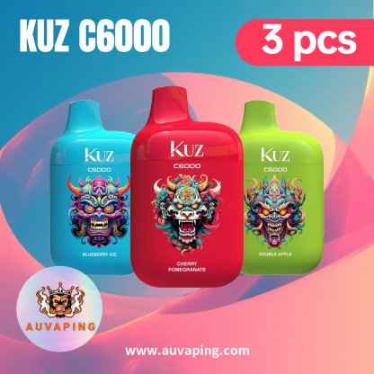 KUZ C6000 Packages 3pcs (Mix Flavors)