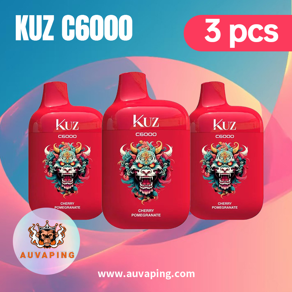 KUZ C6000 Packages 3pcs/5pcs/10pcs(Single Flavor)
