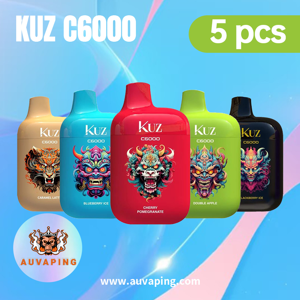 KUZ C6000 Packages 5pcs (Mix Flavors)