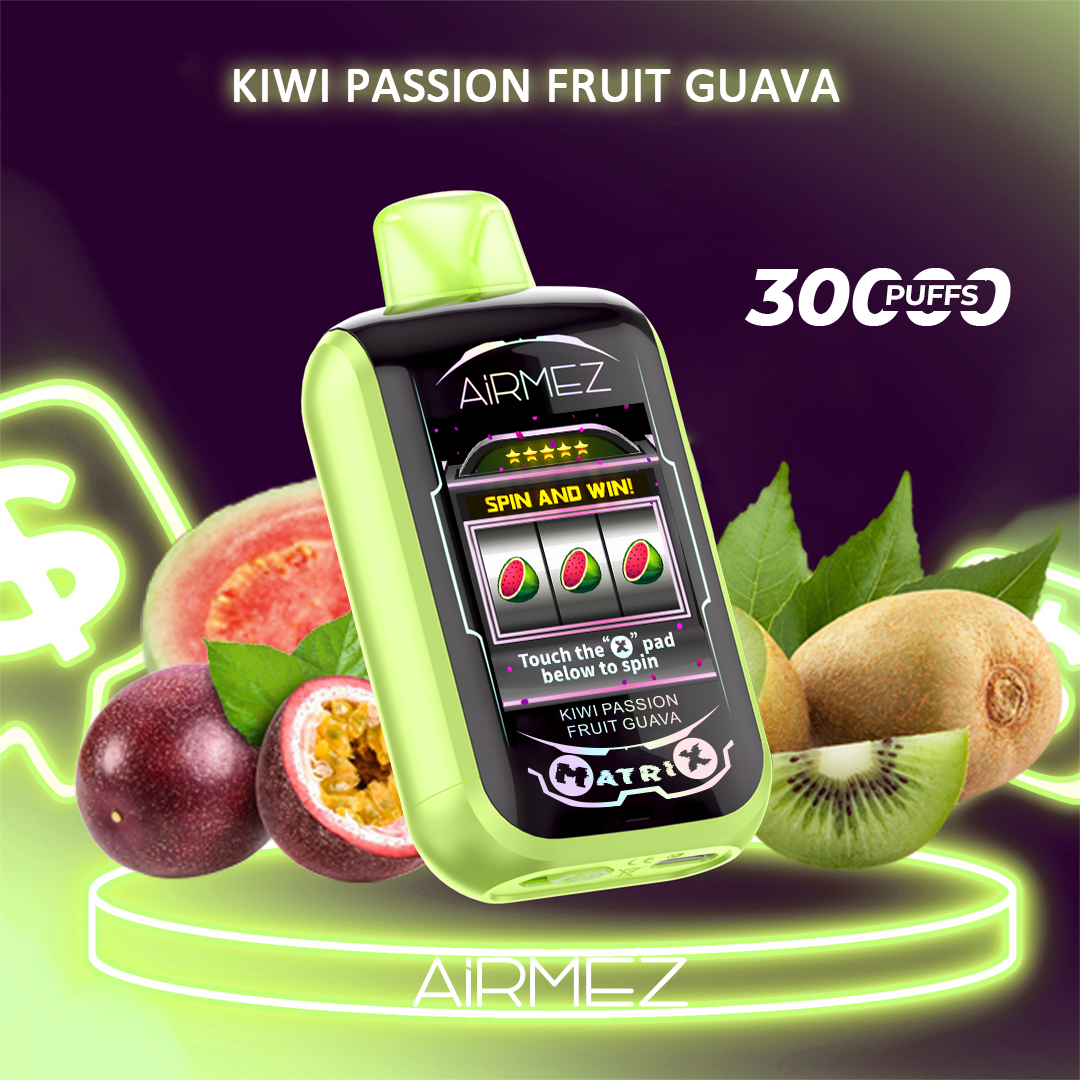 AIRMEZ MATRIX PRO 30000 Kiwi Passion Fruit Guava Disposable (1pcs)
