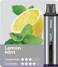UWELL DP6000 Lemon Mint Disposable (1pcs)-AUVAPING
